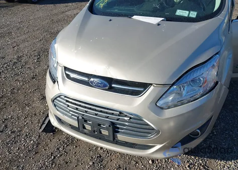 2017 Ford C-Max Energi Titanium из США, поврежденный, VIN 1FADP5FUXHL101406